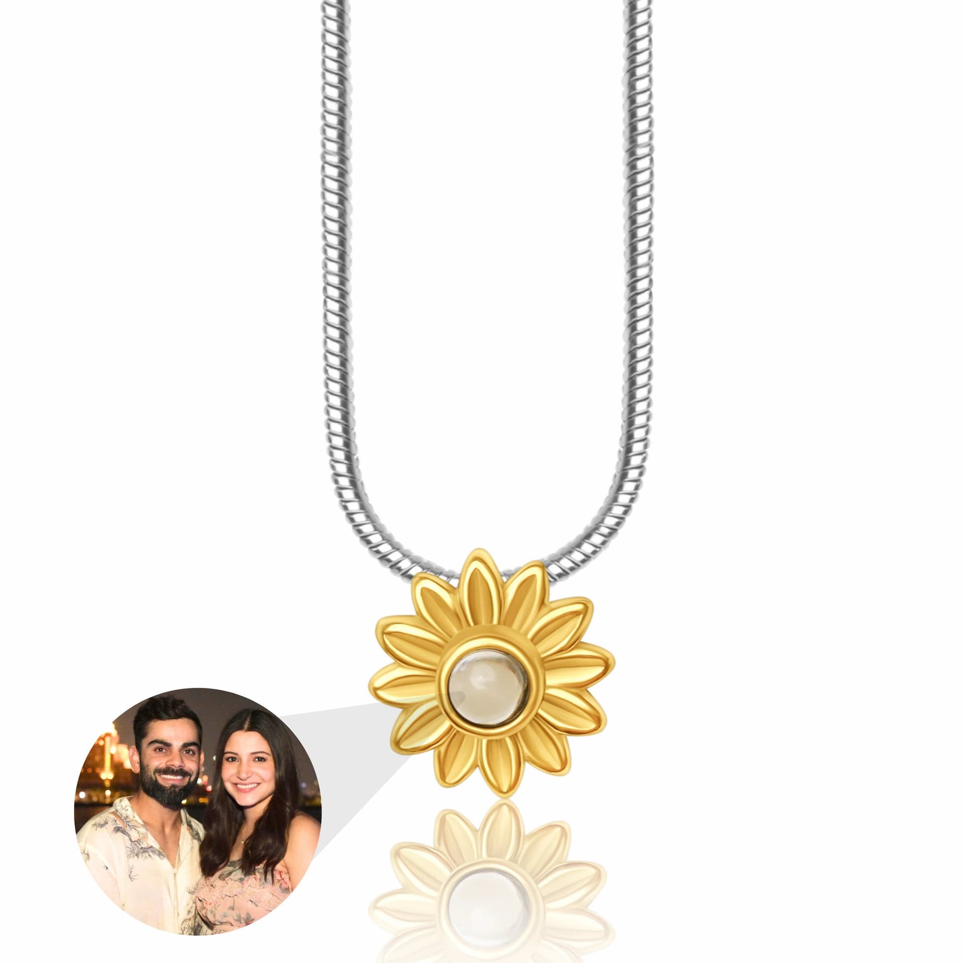 Golden Flower Necklace