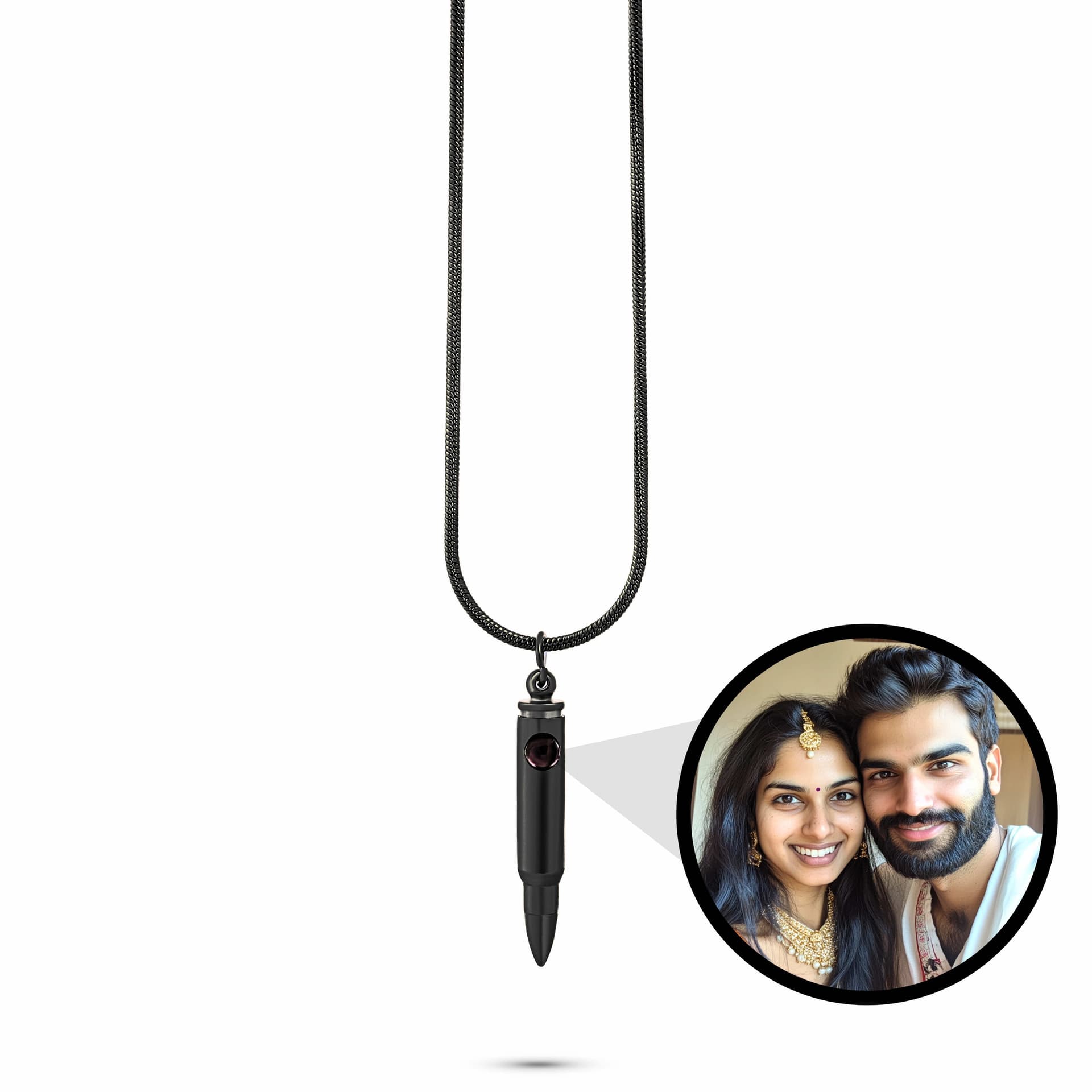 Love in a Bullet Necklace